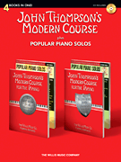 John Thompson's Modern Course plus Popular Piano Solos piano sheet music cover